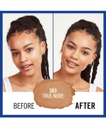  Rimmel Rimmel - Match Perfection Foundation - Light Coverage - 24H Hydration - 303 True Nude - 30ml - Buy Online on GoSupps.com