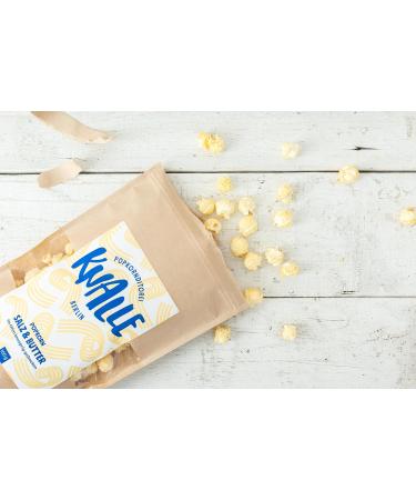 Handmade Salt & Butter Popcorn - Popkornditorei Knalle - Crispy Snack from Berlin 100g - International Shipping Available - Buy Online on GoSupps.com