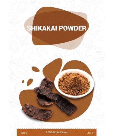 Pure &amp; Natural Shikakai Powder Gentle Cleansing and Nourishment Adds Shine and Smoothness to Hair - Buy Online on GoSupps.com