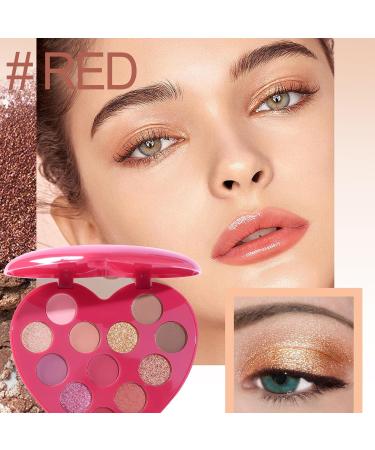 LXZJJM 12-Color Matte Eyeshadow Palette for Artistic Makeup and Parties - Smooth Creamy Formula Easy to Apply and Remove - Neutral Tones 82.5 g/2.91 oz. (02#) - Buy Online on GoSupps.com