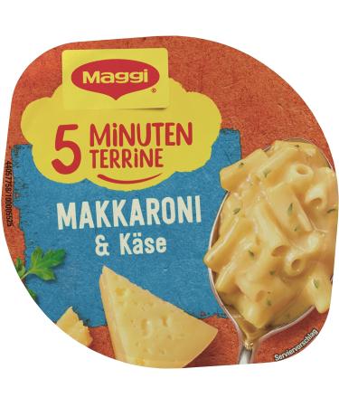 Buy Maggi 5 Minutes Terrine Macaroni and Cheese - Instant Pasta in Creamy Cheese Sauce | 8 Pack (63g each) - Delicious Ready Meal | International Shipping Available - Buy Online on GoSupps.com