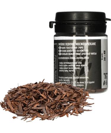 Browin 405020 Oak Shavings - Heavily Roasted 20g | Fine Oak Sticks for Alcohol Flavoring - Buy Online on GoSupps.com