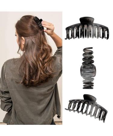 6 Pack Candy Color Hair Claw Clips 4 Inch - Non-Slip Large Clips for Women & Girls with Thick Hair - Fashion Headwear Accessory - Strong Hold - Buy Online on GoSupps.com