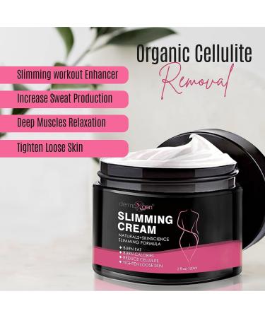 100% Organic Slimming Cream for Tummy & Belly - Natural Anti-Cellulite Firming Cream - Buy Online on GoSupps.com