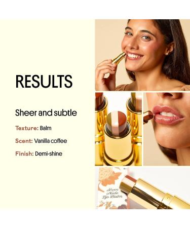 Winky Lux Affogato Balm - Sheer Tinted Nude Lipstick with Vitamin E and Jojoba Oil - Buy Online on GoSupps.com
