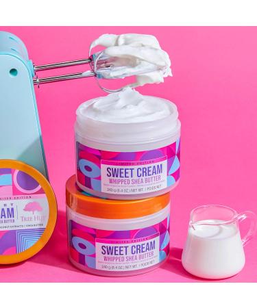 Tree Hut Sweet Cream Whipped Shea Body Butter 8.4 oz | Hydrating & Lightweight Natural Moisturizer for Essential Body Care - International Shipping Available - Buy Online on GoSupps.com