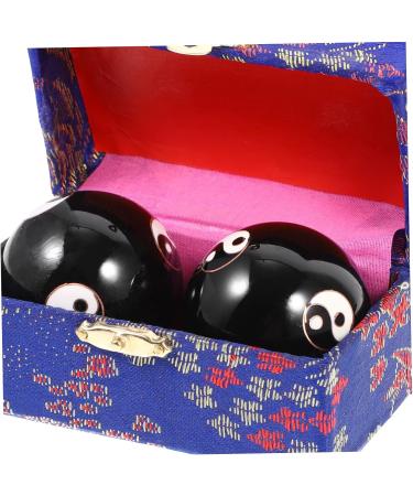 Buy TOVINANNA 8 STK Chinese Massage Balls - Stress Relief Therapy Tool for Hands | Reusable Metal Handballs - Buy Online on GoSupps.com