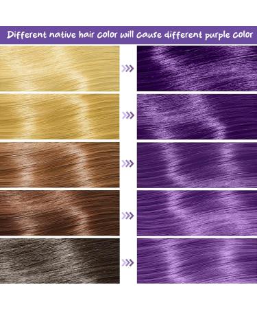 Lonstin Purple Temporary Hair Color Wax - Wash Out Dye for Men & Women | Perfect for Christmas Halloween & Role Playing - Buy Online on GoSupps.com