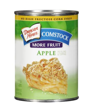 Comstock More Fruit Pie Filling & Topping Apple 21 Ounce - 3 Pack