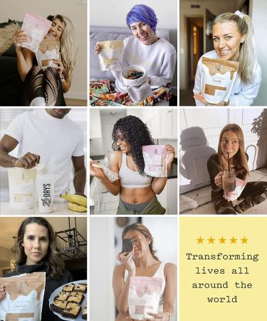 22 Days Nutrition Organic Vanilla Protein Powder - 15 Servings | Gluten Free Vegan Plant Based Protein (20g) - Pea, Flax, Sacha Inchi - Buy Online on GoSupps.com