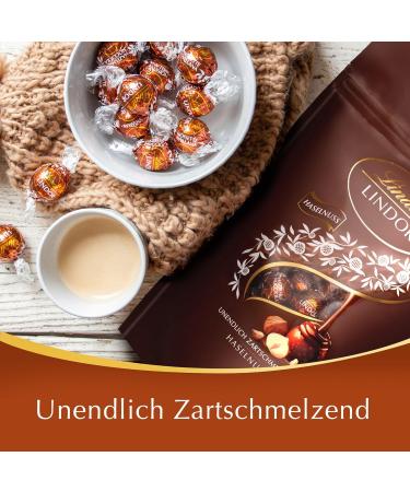 Buy Lindt Lindor Hazelnut Milk Chocolate Balls - 1kg Bag (Approx. 80 Balls) - Perfect Chocolate Gift for Any Occasion - Buy Online on GoSupps.com