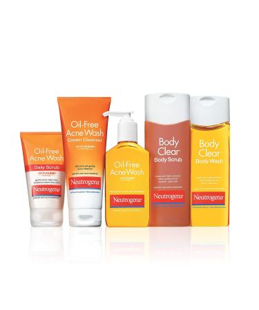 Neutrogena Oil-Free Acne Fighting Facial Cleanser - 2% Salicylic Acid Treatment for Acne-Prone Skin - Daily Oil-Free Face Wash (6 fl. oz) - International Shipping Available - Buy Online on GoSupps.com