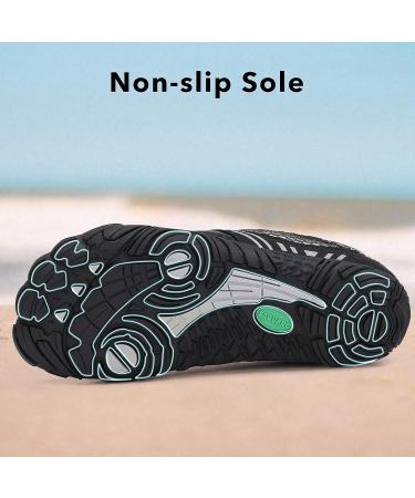 SAGUARO Boys & Girls Barefoot Shoes | Breathable Bathing Shoes for Kids Size 24-36 EU - Black - Buy Online on GoSupps.com