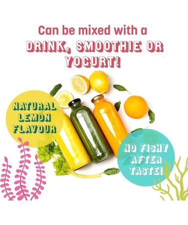 GreenPeach Omega 3 for Kids - 4oz Lemon Flavor Liquid Supplement 525mg Toddler DHA & 800mg EPA Natural Formula Kids Fish Oil - Buy Online on GoSupps.com