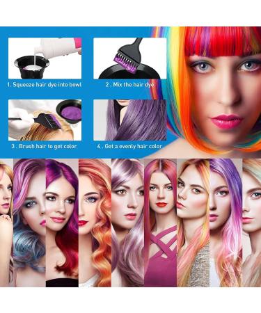 Buy KAKVEIAI 22-Piece Hair Coloring Set - Brushes Gloves Mixers & More | International Shipping - Buy Online on GoSupps.com