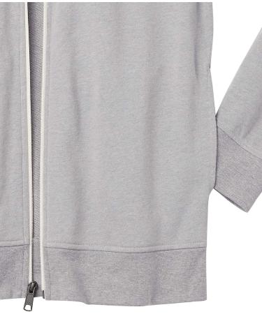 Amazon Essentials Men's Lightweight French Terry Full-Zip Mock Neck Sweatshirt - X-Large, Light Grey Heather - Buy Online on GoSupps.com