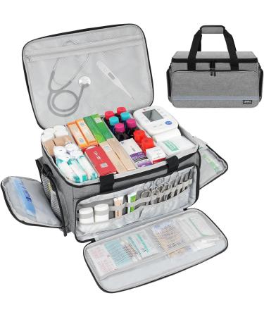 Buy Lefor Z Only Help Tasch - Medical Pocket Organizer for Nurses | Removable Walls Large Emergency Pocket for Doctors & Home Care - Gray - Buy Online on GoSupps.com