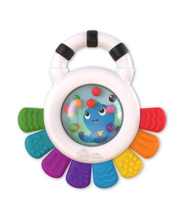 Baby Einstein Outstanding Opus The Octopus Sensory Rattle & Teether Multi-Use Toy  BPA Free & Chillable  3 Months & up  Multicolored