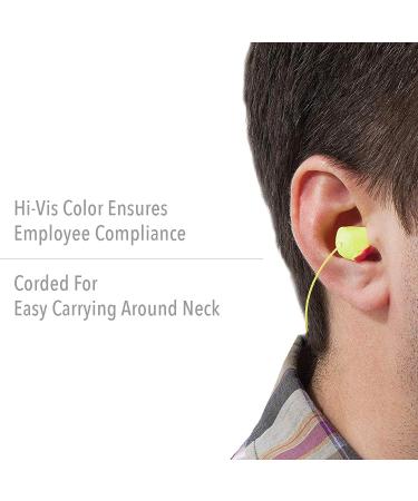 Howard Leight by Honeywell Laser Lite High Visibility Disposable Foam Earplugs  Pink/Yellow   200-Pairs (LL-1) - 3301105 - Buy Online on GoSupps.com