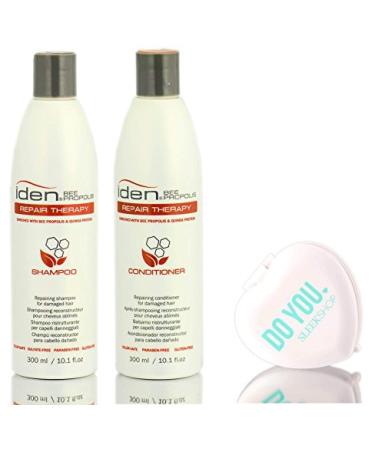 REPAIR THERAPY Shampoo & Conditioner DUO Set (with Sleek Compact Mirror) (10.1 oz / 300 ml - DUO Kit) 10.1 Ounce / 300 ml - DUO Kit
