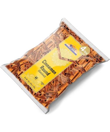 Rani Cinnamon Sticks 64oz (4lbs) - All Natural Cassia Round Sticks, 225-300 Sticks, 3 Length - Vegan, Gluten Friendly, NON-GMO, Kosher - 1.81kg Pack - Buy Online on GoSupps.com
