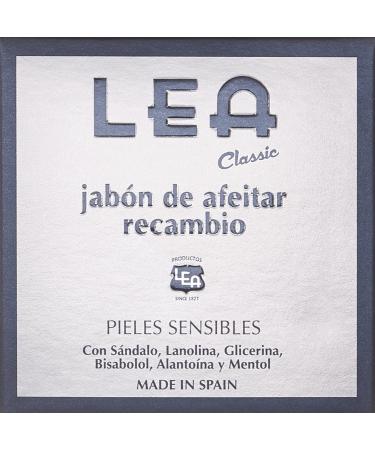 LEA Shaving Soap Refill 100g - Premium Shave Soap for Smooth Shaving | International Shipping Available - Buy Online on GoSupps.com