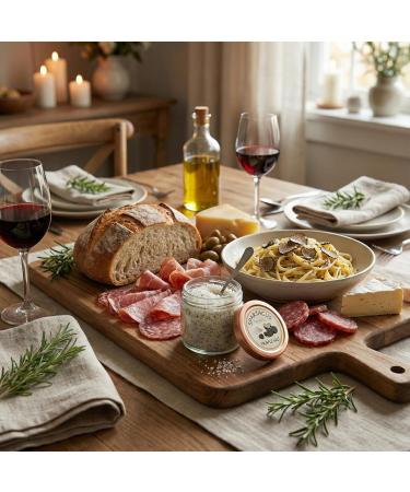 Sel la truffe premium Spartacus 90 g pice gourmande la v ritable truffe noire Sel de finition aromatique pour p tes steaks ufs et en-cas - Buy Online on GoSupps.com