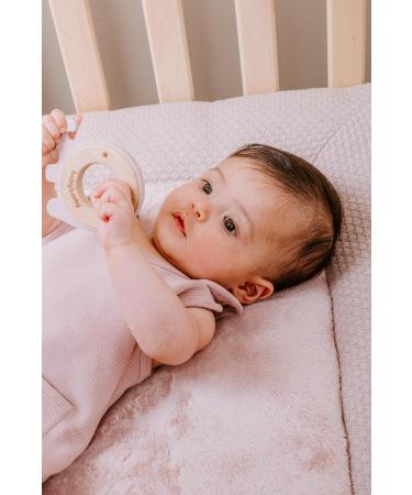Bo Babys ONLY Bei ring Elefant - Hochwertiger Greifling aus Holz & Silikon f r Babys ab 0 Monaten - Kindersichere Bei spielzeuge in Rosa - Ideal f rs Zahnen - Buy Online on GoSupps.com