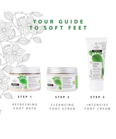Natyr Organic Foot Cream with Shea Butter & Mint 75ml | Relaxed Fresh & Supple Feet - Buy Internationally - Buy Online on GoSupps.com