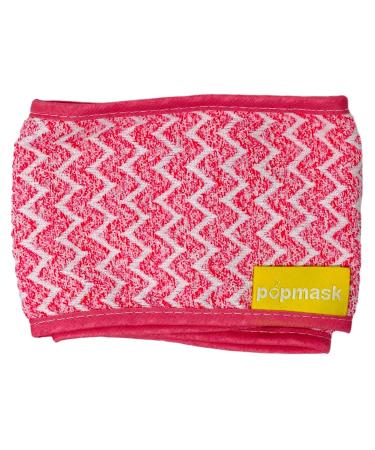 Pop Mask Pink Spa Headband | Soft Adjustable Microfiber for Skincare | Super Absorbent & Gentle on Sensitive Skin - Buy Online on GoSupps.com