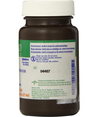 Medline Sterile Gauze Packing Strip 1/2 x 5yd - 1 Count, Pack of 1 - Medical Grade Wound Care Supplies - Buy Online on GoSupps.com