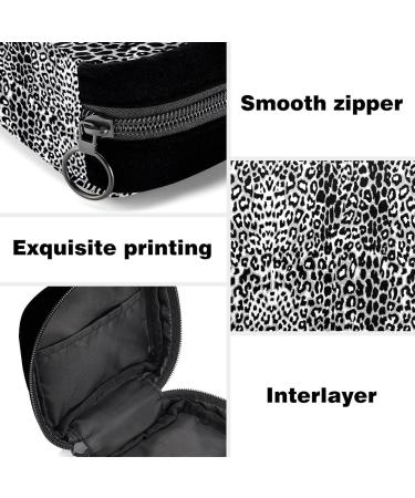 Leopard Print Period Bag | Sanitary Napkin Storage & Makeup Pouch - Color3191 - Buy Online on GoSupps.com