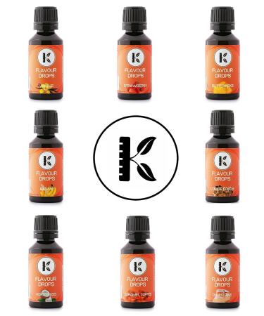 Calorie-Free Flavor Drops - Butter Biscuit | Vegan & Sugar-Free | 30ml Made in Germany - Buy Online on GoSupps.com