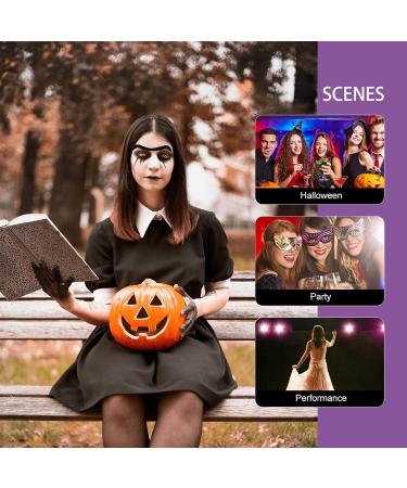 Fomiyes 18 Couples Halloween False Eyebrows & Facial Hair | Cosplay Props & Christmas Jewelry | International Shipping Available - Buy Online on GoSupps.com