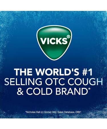 Vicks VapoCOOL Severe Sore Throat Drops - Fast-Acting Maximum Strength Relief Honey Lemon Chill 45ct - Soothes Pain & Cough Relief - International Shipping Available - Buy Online on GoSupps.com
