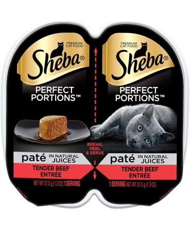 Sheba 2.6oz Beef Wet Cat Food - Pack of 6 - Buy Online on GoSupps.com