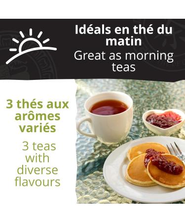 Khla - Coffret de 3 Th s Bio Petit-D jeuner - 3 Boites M tal Vrac - Coffret Cadeau Th s d Asie Offrir - Chun Mee Breakfast OP & Earl Grey - Th d Asie V g tal - Tisane Infusion - Buy Online on GoSupps.com