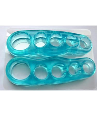 Toe Stretchers/Spacers - Medical Grade Gel (Pair) for Comfort & Alignment | International Shipping Available - Buy Online on GoSupps.com