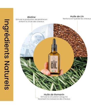 Rosemary Oil for Hair Stimulates Growth and Prevents Hair Loss Rosemary Oil Nourishes Dry Scalp Thickens Eyebrows and Eyelashes Eliminates Itching Made in Italy - Buy Online on GoSupps.com