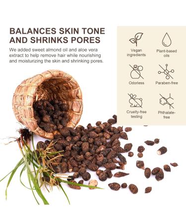 Cyperus Rotundus Oil Cyperus Rotundus Oil for Hair Removal Natural for Reducing Body Hair Growth Smooth Skin & Moisturizing Suitable for All Skin Types - 1Pc*2.02oz - Buy Online on GoSupps.com