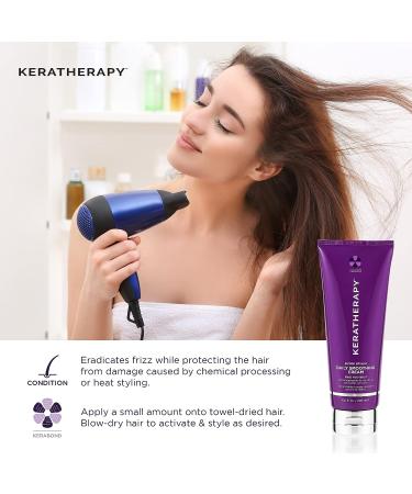 KERATHERAPY Keratin Infused Argan Oil 1.7 fl. oz. - Repair Dry & Damaged Hair | Frizz Control, Flyaway Tamer & Easy Styling | Kerabond Technology for Smooth, Soft & Shiny Tresses - Buy Online on GoSupps.com
