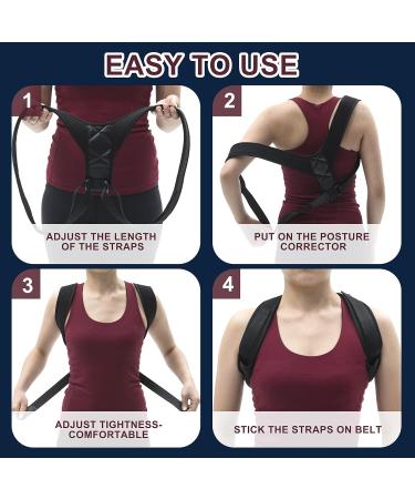 AMBITE Back Brace Posture Corrector & Spine Cracker Back Stretcher for Lower Back Pain Relief - Buy Online on GoSupps.com