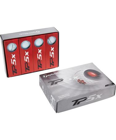 Taylor Made TP5x Golf Balls White - Premium Performance for Exceptional Distance and Control - Buy Online on GoSupps.com