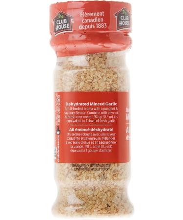 Club House Quality Natural Herbs & Spices Dehydrated Minced Garlic 160g - Buy Online on GoSupps.com