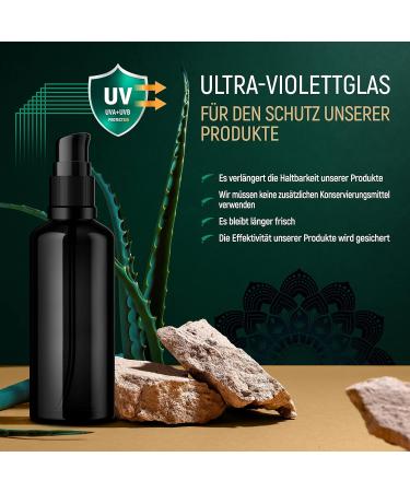 Bernecker Cosmetics Introductory price organic hyaluronic acid serum highly concentrated 100 ml vegan antiaging facial cream hyaluron antiwrinkle facial serum with aloe vera + hemp seed oil ANA natural cosmetics Made in Germany - Buy Online on GoSupps.com