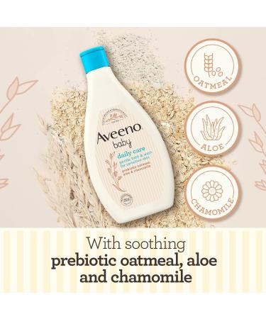 Aveeno Baby Gentle Bath & Wash with Chamomile - 400ml (Pack of 1) - Buy Online on GoSupps.com