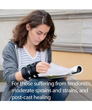 Ossur Formfit Wrist Brace for Tendonitis Carpal Tunnel & Post-Cast Healing | Breathable Custom Fit | Left Large - International Shipping - Buy Online on GoSupps.com