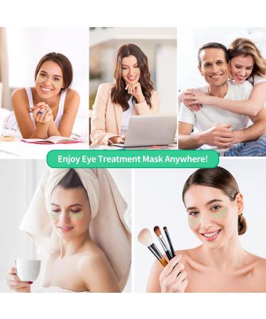 Buy BREYLEE Aloe Vera Eye Masks - 60 Pcs Hydrating & Calming Under Eye Patches for Puffy Eyes | Plant-Based Ingredients for Firm Skin - Buy Online on GoSupps.com