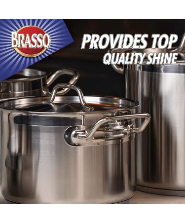 Brasso Multi-Purpose Metal Polish 8 oz - Top Quality Metal Cleaner - Buy Online on GoSupps.com
