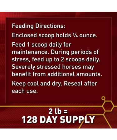 Vita Flex Pro Pure C 2lb - Premium Horse Vitamin C, 128-Day Supply - Buy Online on GoSupps.com